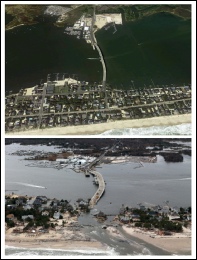 Mantoloking, NJ Before and After Hurricane Sandy